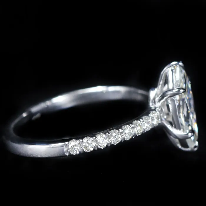 14K White Gold GIA 104 Carat Marquise Cut Diamond Engagement Ring JS Simmons Diamond Consultants Rings
