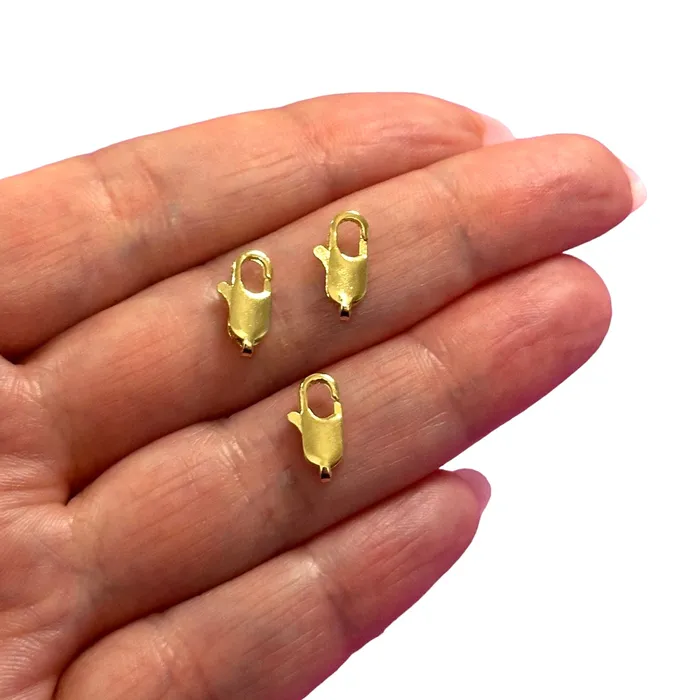 24K Shiny Gold Plated Lobster Clasps 12x44mm 3 pcs in a pack Gold Parrot Clasp802 Gold Claw Clasp Peppy Beads Earrings 24K Shiny Gold Plated Lobster Clasps 12x44mm 3 pcs in a pack Gold Parrot Clasp802 Gold Claw Clasp Peppy Beads Earrings