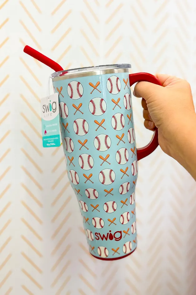 40oz Swig Mega Mug Home Run Swig Earrings