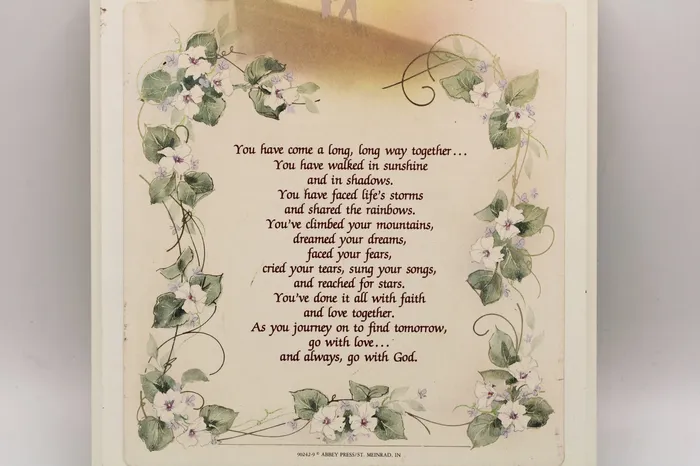 50th Wedding Anniversary Decor Jubilee Thrift Rings