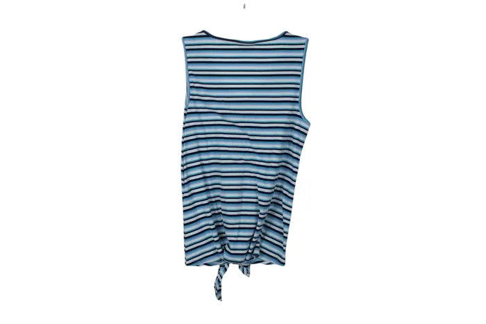 ana Blue Striped Tank XS ana Rings