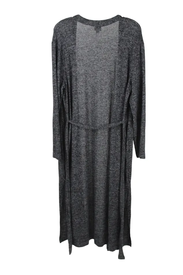 A New Day Necklaces A New Day Gray Long Cardigan M