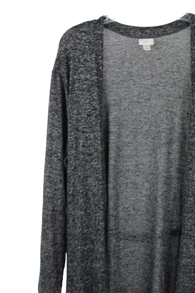 A New Day Necklaces A New Day Gray Long Cardigan M
