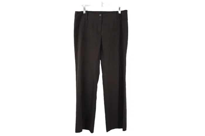 AB Studio Brown Dress Pant 10 AB Studio Earrings