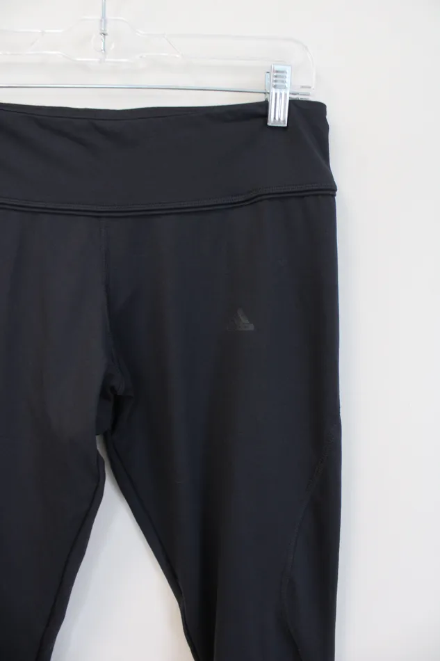 Adidas Earrings Adidas Dark Gray Athletic Capri Leggings L