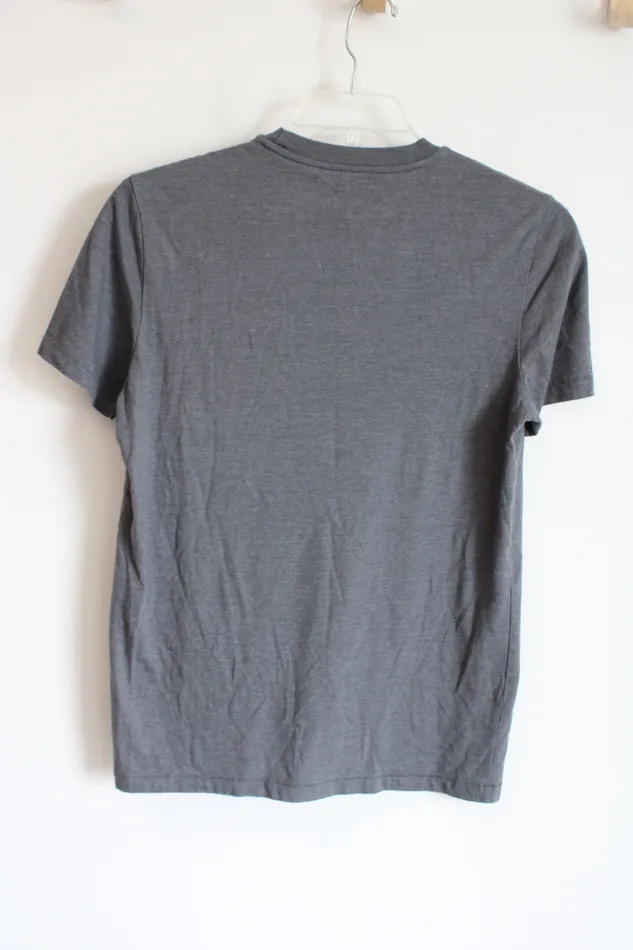 Aeropostale Gray White Shirt M Aeropostale Rings