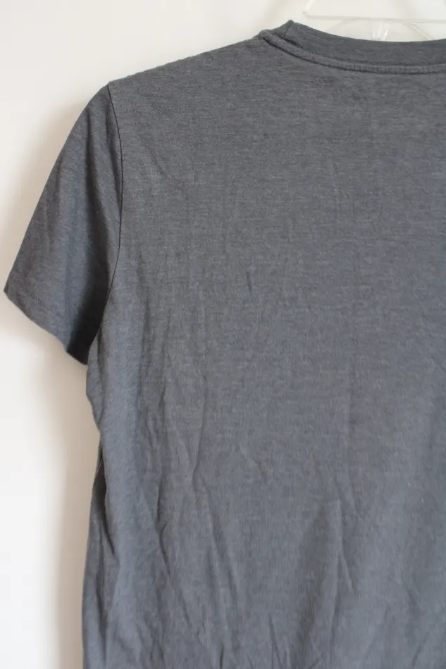 Aeropostale Gray White Shirt M Aeropostale Rings