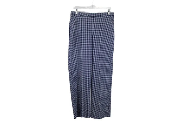 Alfred Dunner Blue Gingham Pant 12 Petite Alfred Dunner Rings