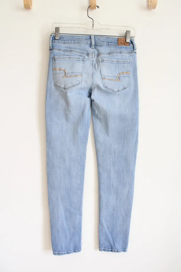 American Eagle Necklaces American Eagle Super Stretch Light Wash Skinny Jeans 2
