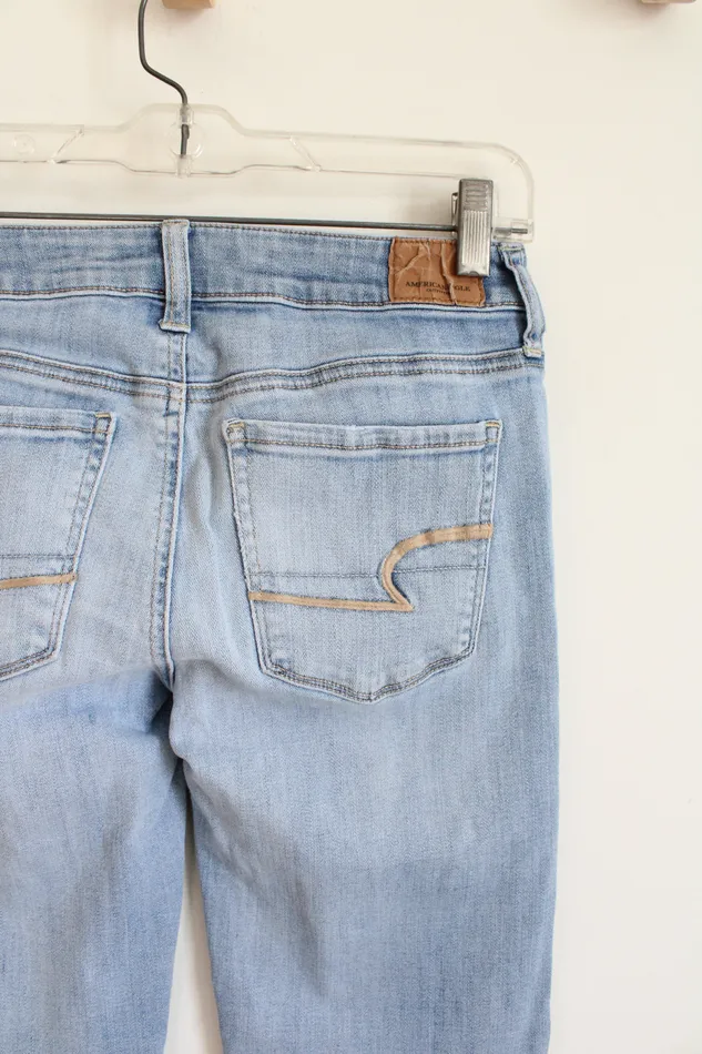 American Eagle Necklaces American Eagle Super Stretch Light Wash Skinny Jeans 2