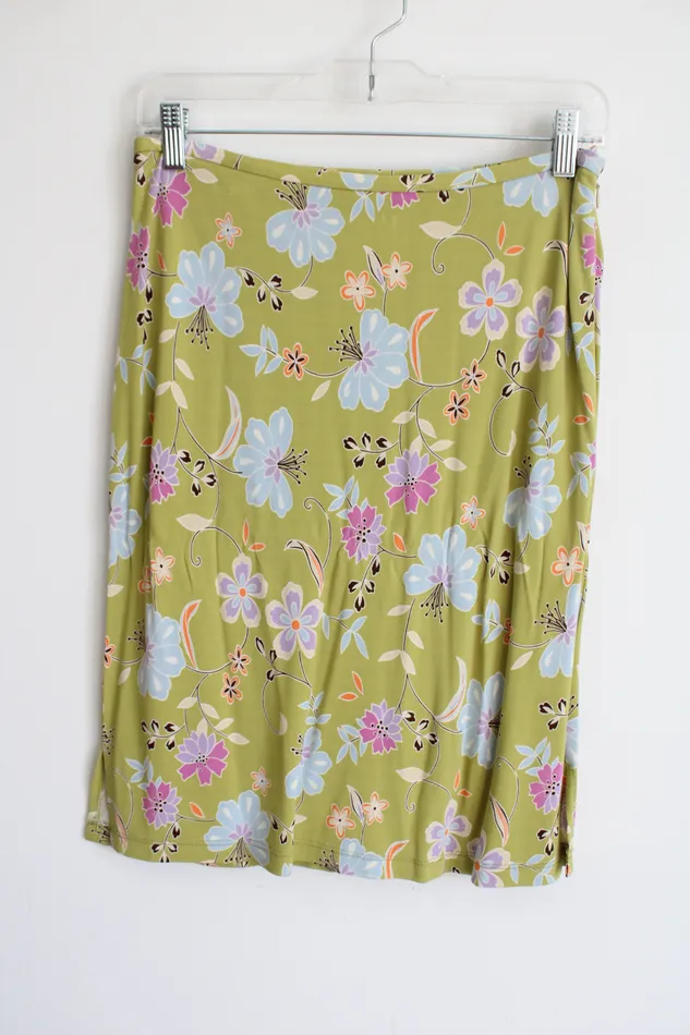 Ann Taylor LOFT Earrings Ann Taylor Vintage Green Skirt M