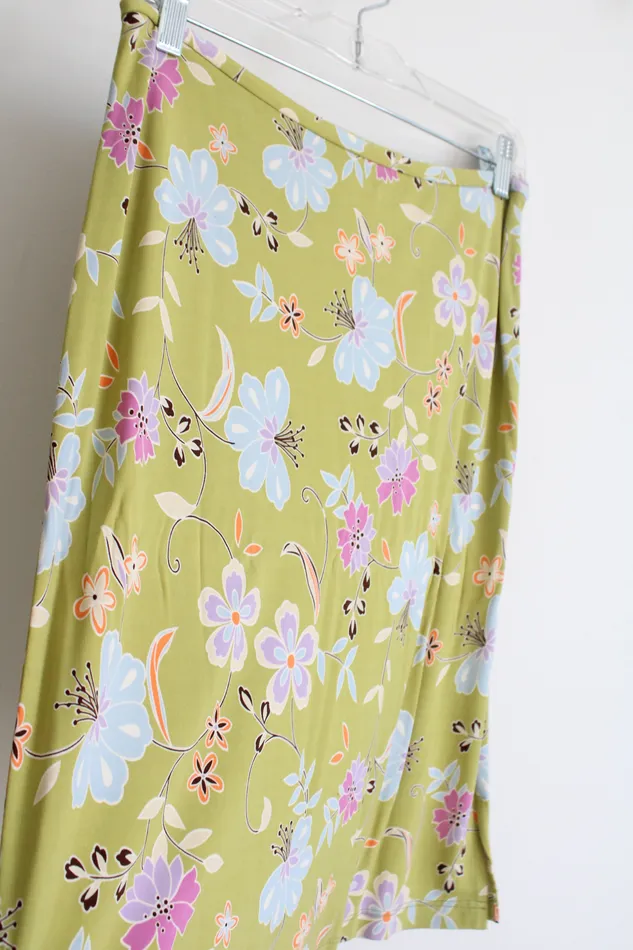 Ann Taylor LOFT Earrings Ann Taylor Vintage Green Skirt M