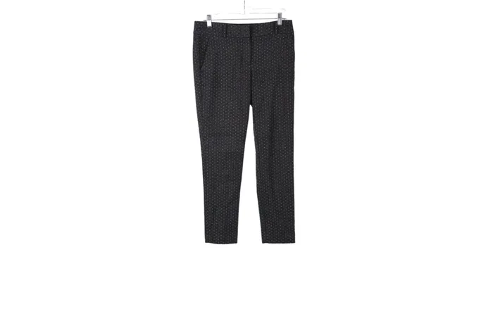 Ann Taylor LOFT Earrings LOFT Marisa Skinny Gray Embroidered Pants 4