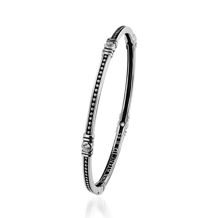 Antigua Birthstone Stacking Bangle Bracelet John Atencio Bracelets