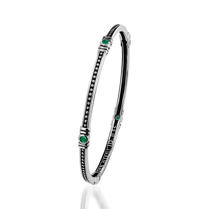 Antigua Birthstone Stacking Bangle Bracelet John Atencio Bracelets