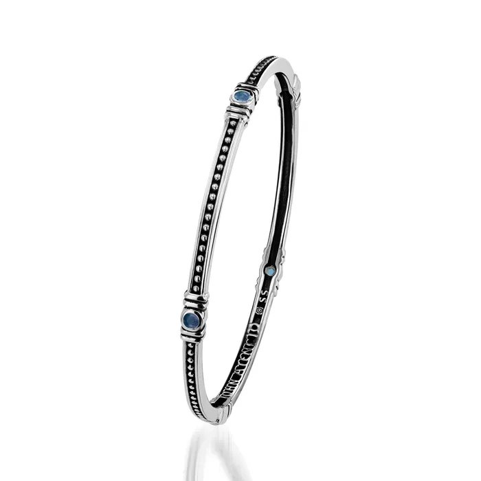 Antigua Birthstone Stacking Bangle Bracelet John Atencio Bracelets