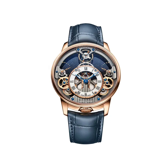 Arnold Son Earrings Arnold Son Time Pyramid 425 Red Gold Watch