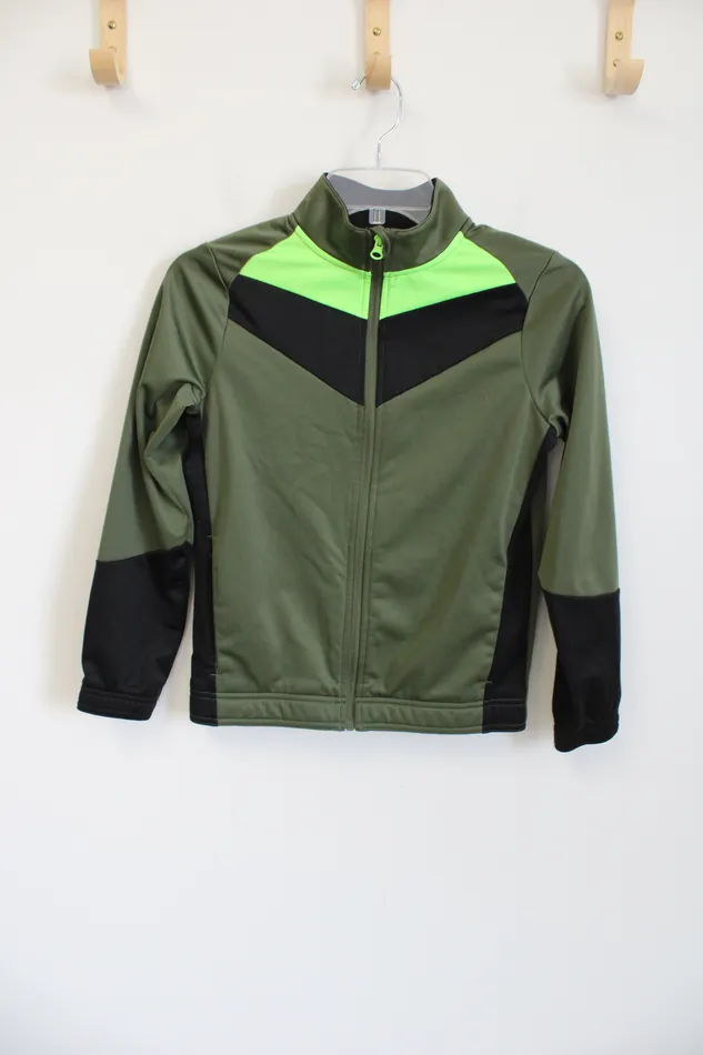 Athletic Works Rings Athletic Works Green Black Fleece Lined Jacket Youth L 1012 Athletic Works Rings Athletic Works Green Black Fleece Lined Jacket Youth L 1012