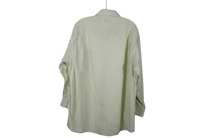 Axcess Earrings Axcess Lime Green Striped Button Down Shirt 17 3233