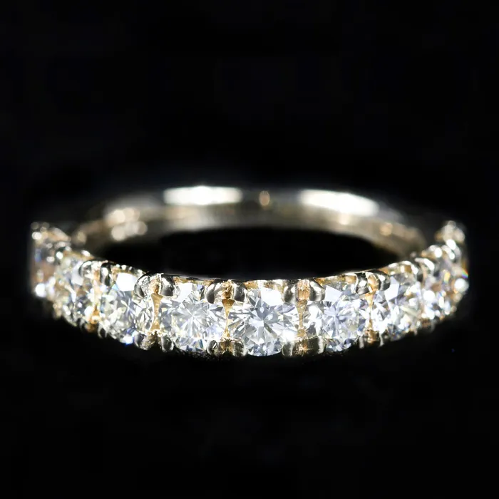 BR Designs Rings 14k Yellow Gold 150 Carat Diamond Band
