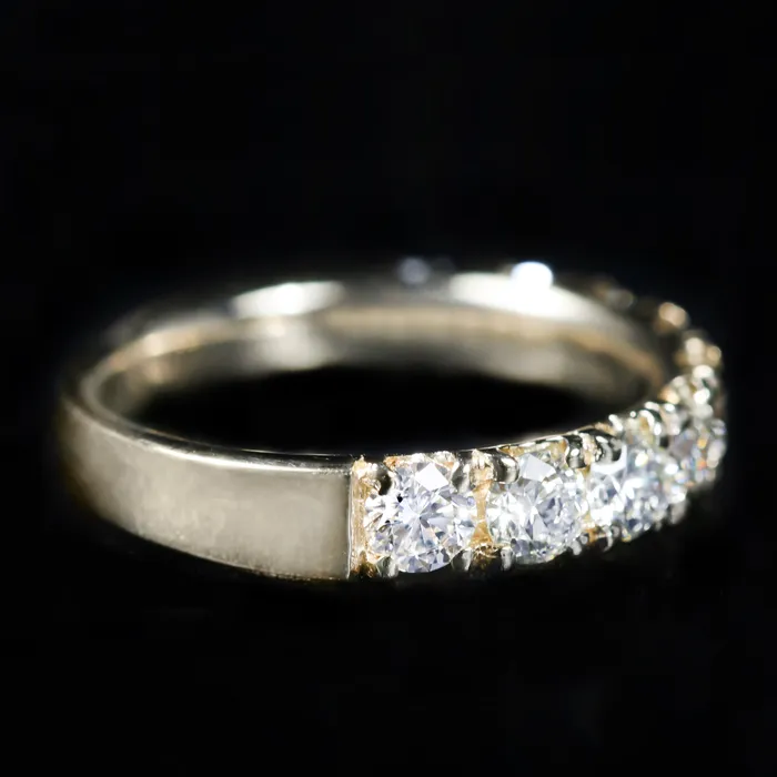 BR Designs Rings 14k Yellow Gold 150 Carat Diamond Band