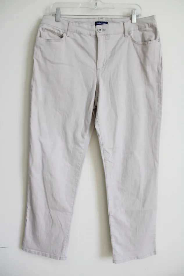 Bandolino Mandie Beige Jeans 14 Short Bandolino Earrings