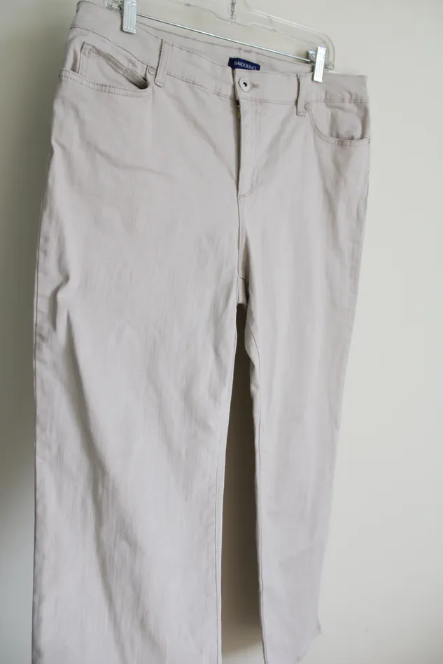 Bandolino Mandie Beige Jeans 14 Short Bandolino Earrings
