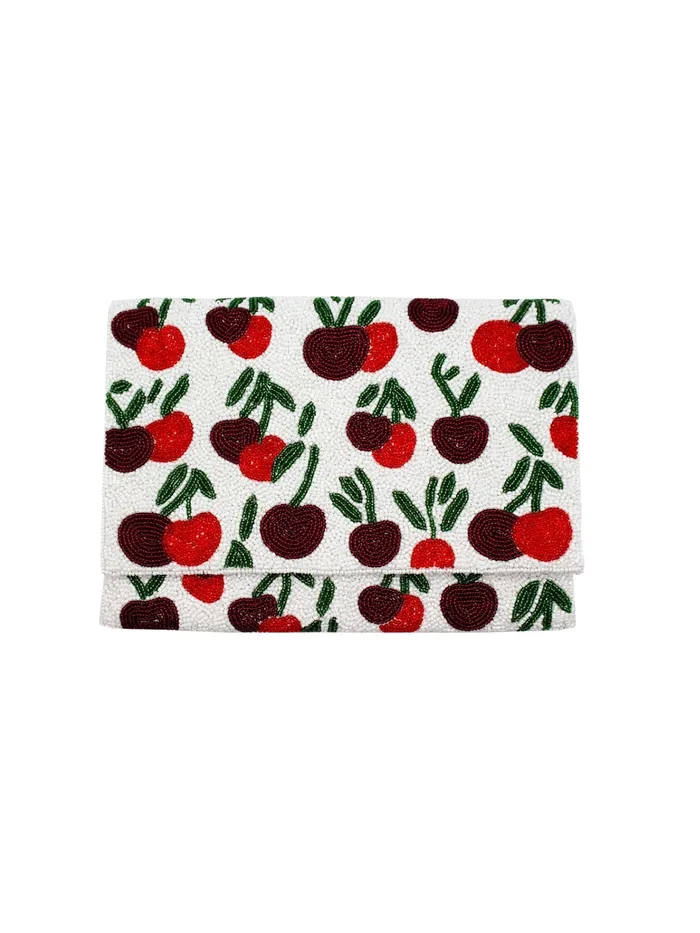 Beaded Cherry Bag La Chic Designs Rings