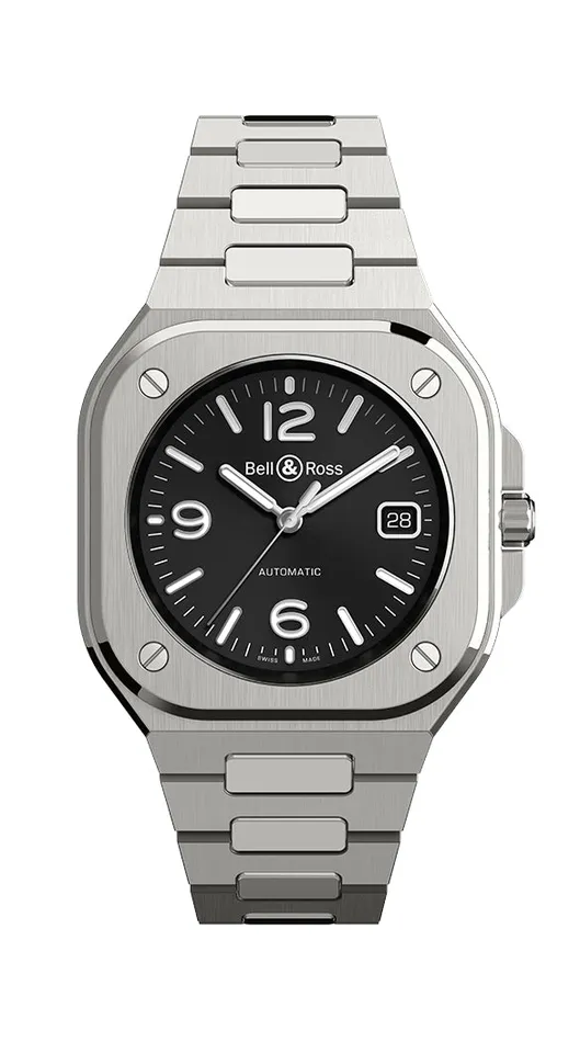 BELL ROSS Bracelets BELL ROSS BR05AUTOSTEELBRACELETBLACK40MM