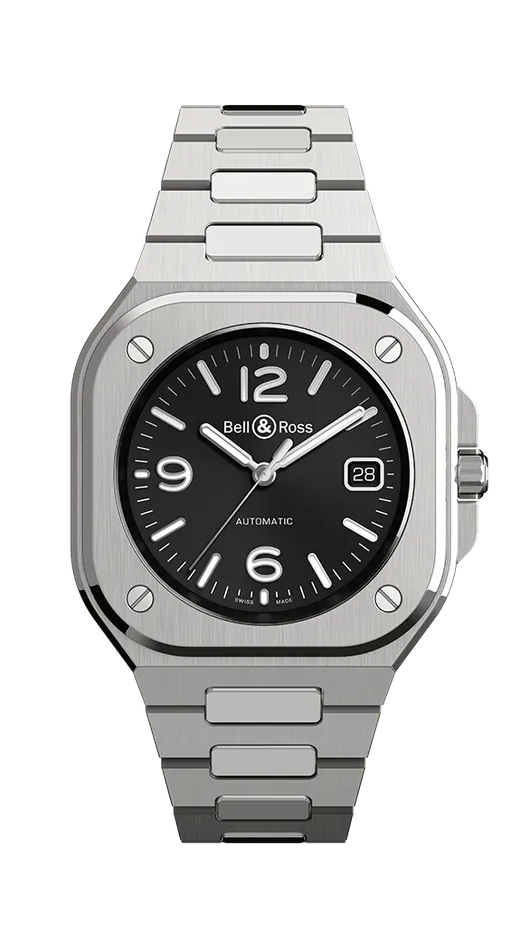 BELL ROSS Bracelets BELL ROSS BR05AUTOSTEELBRACELETBLACK40MM