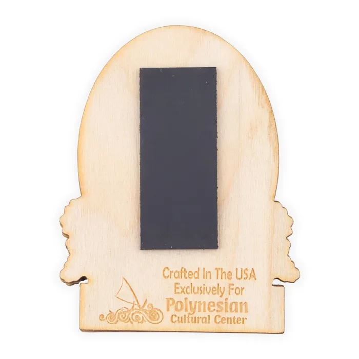 BICAST Rings Polynesian Cultural Center LaserCut Wood Hula Girl Magnet