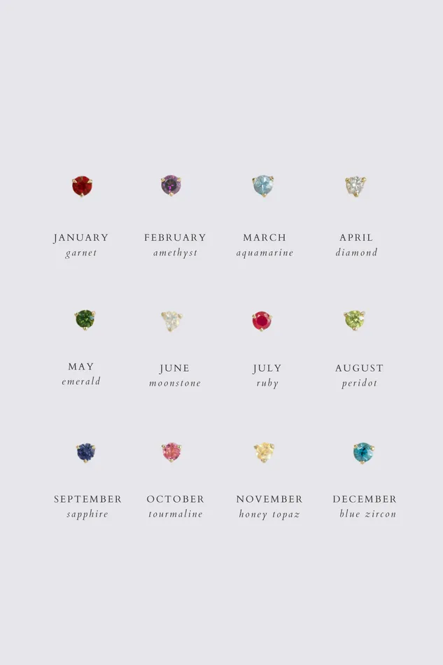 Birthstone Earrings madetoorder Foe Dear Earrings