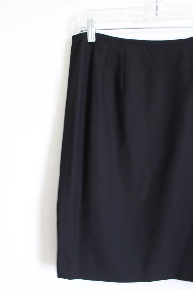 Black Pencil Skirt 14 Jubilee Thrift Rings