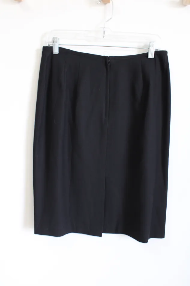 Black Pencil Skirt 14 Jubilee Thrift Rings