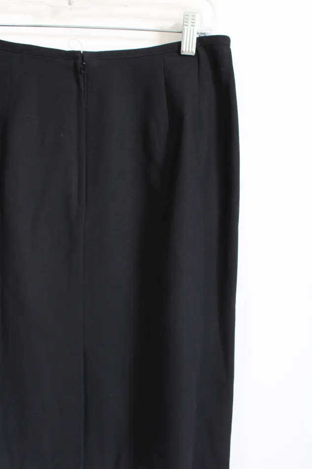 Black Pencil Skirt 14 Jubilee Thrift Rings