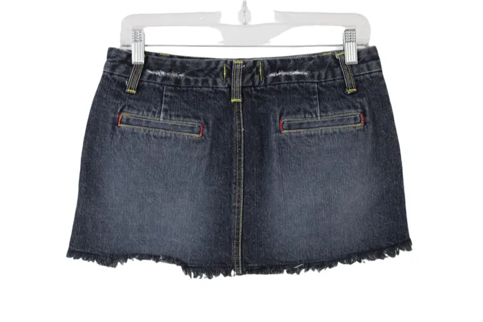 Blue Asphalt Rings Blue Asphalt Denim Mini Skirt 3