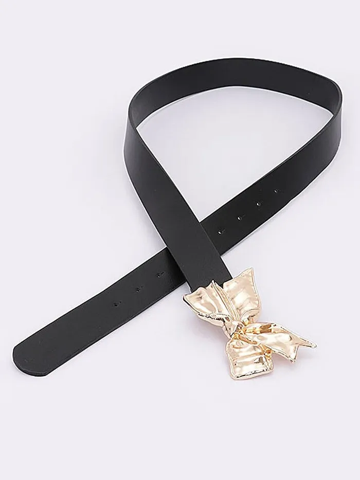 Bow Buckle Belt Merveille Rings