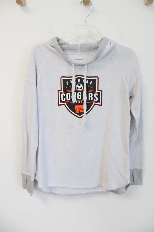 Boxercrafat Necklaces Boxercraft Light Gray Palmyra Cougars Girls Hoodie S