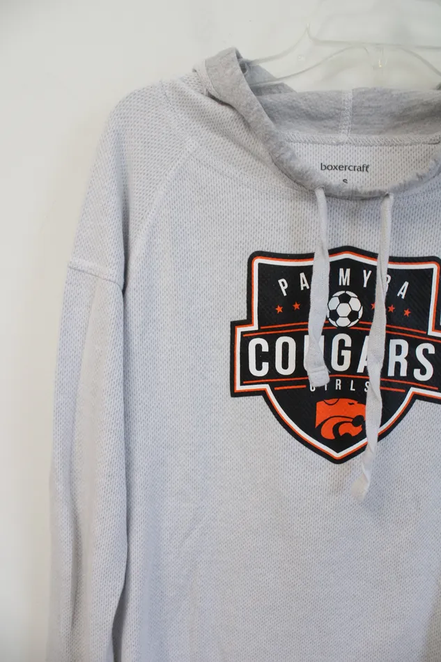 Boxercrafat Necklaces Boxercraft Light Gray Palmyra Cougars Girls Hoodie S