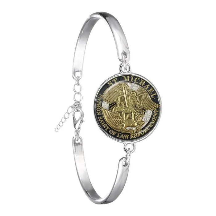 Bracelets Angelic Prayer Store Gold Michael Bracelet