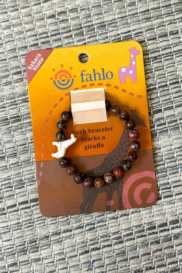 Bracelets Fahlo The Trek Bracelet Giraffe