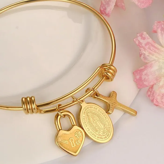 Bracelets Womens Cross Bracelet br Charm Lords Guidance