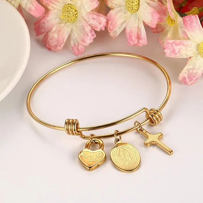 Bracelets Womens Cross Bracelet br Charm Lords Guidance