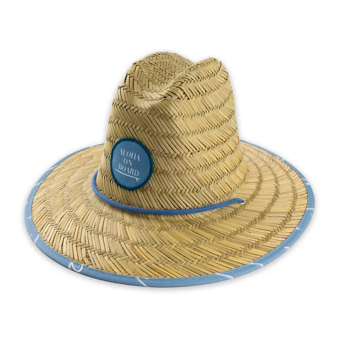 BRKSALES Earrings Reign Skye Aloha on Board Kids Straw Hat