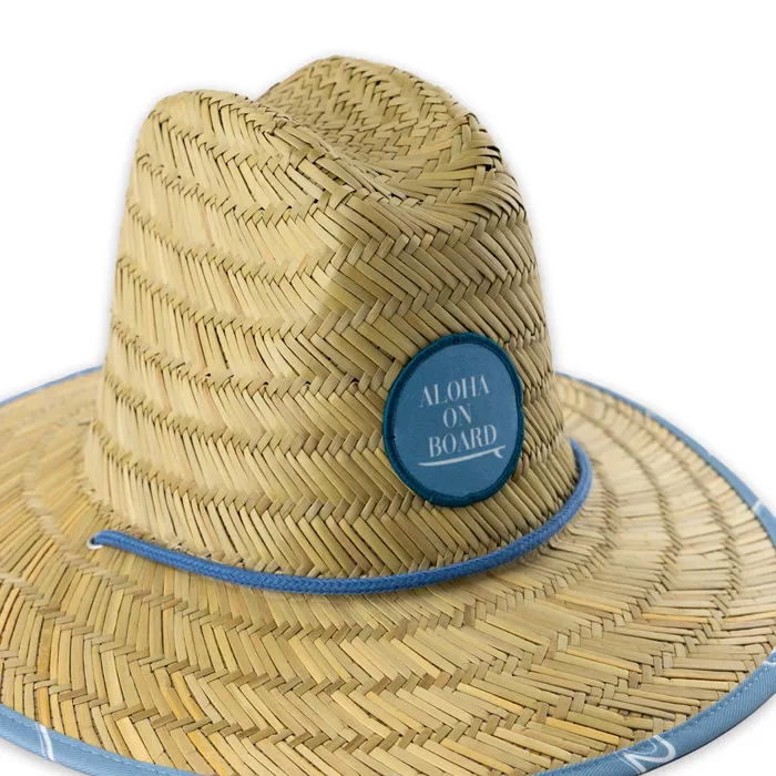 BRKSALES Earrings Reign Skye Aloha on Board Kids Straw Hat