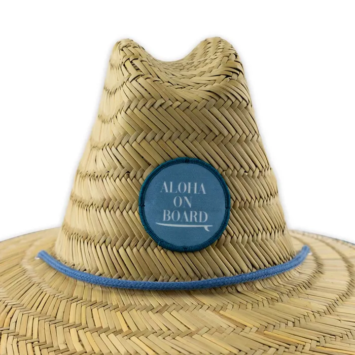 BRKSALES Earrings Reign Skye Aloha on Board Kids Straw Hat