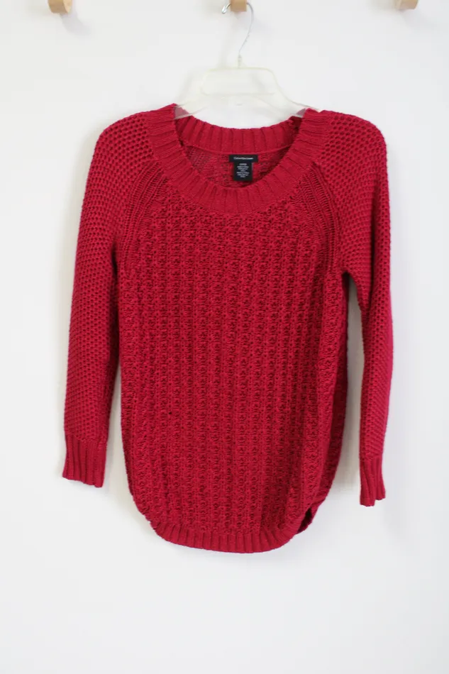 Calvin Klein Earrings Calvin Klein Pink Knit Sweater S