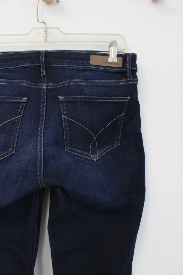 Calvin Klein Earrings Calvin Klein Straight Fit Dark Wash Jeans 28X32