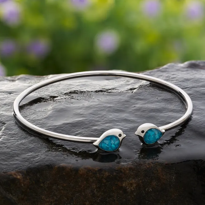 Chadds Ford Jewelry Love Birds Cuff Bracelet Bracelets