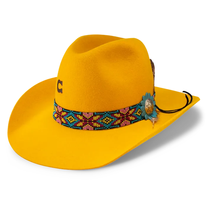 CHARLIE 1 HORSE PreStyled Sets 4X CHARLIE 1 HORSE GOLD DIGGER YELLOW FELT